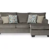 Dorsten Slate Sofa Chaise -Chic Furniture Store 810519714