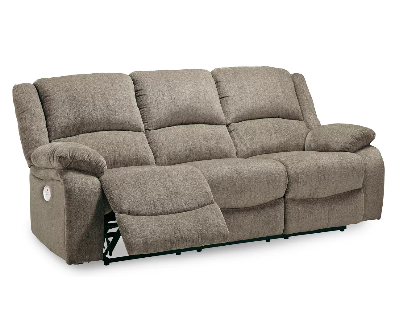 Draycoll Pewter Power Reclining Sofa 6 Draycoll Pewter Power Reclining Sofa - Image 4