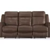 Jesolo Coffee Reclining Sofa -Chic Furniture Store 810519726