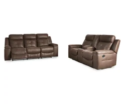 Jesolo Coffee Reclining Sofa -Chic Furniture Store 810519726 810519673