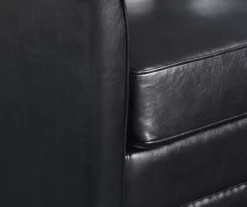 Hammond Classic Black Swivel Accent Chair 11 Hammond Classic Black Swivel Accent Chair -Chic Furniture Store 810519935 3