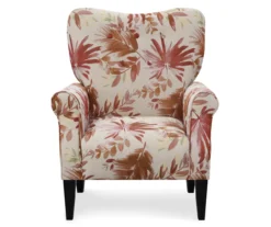 Willow River Lincoln Floral Accent Chair 24 Willow River Lincoln Floral Accent Chair -Chic Furniture Store 810519968 1