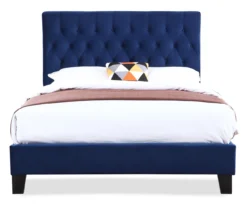 Decatur Navy Twin Upholstered Bed 18 Decatur Navy Twin Upholstered Bed -Chic Furniture Store 810519977 1