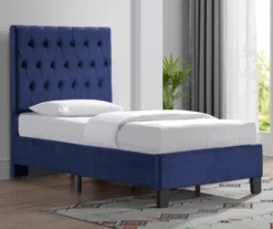Decatur Navy Twin Upholstered Bed 19 Decatur Navy Twin Upholstered Bed -Chic Furniture Store 810519977 11