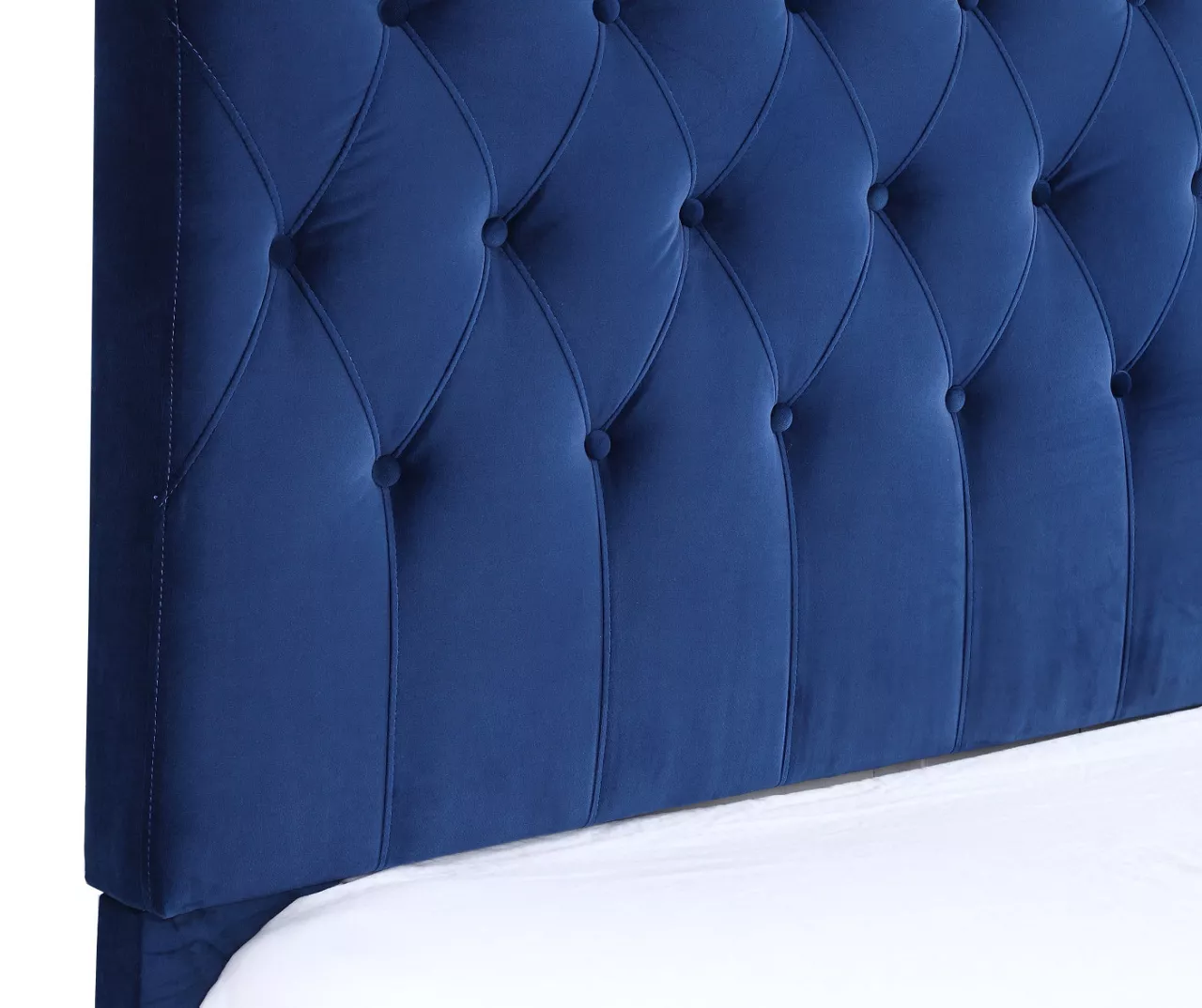 Decatur Navy Twin Upholstered Bed 10 Decatur Navy Twin Upholstered Bed - Image 8