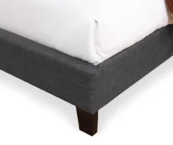 Lombard Charcoal Gray Full Upholstered Bed -Chic Furniture Store 810519983 4