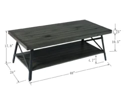 Willow River Pomona Coffee Table -Chic Furniture Store 810520047 3 1