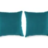 Peacock Green Outdoor Throw Pillows, 2-Pack 1 Peacock Green Outdoor Throw Pillows, 2-Pack -Chic Furniture Store 810520671