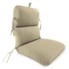 Sand Tan High Back Outdoor Chair Cushion -Chic Furniture Store 810520683