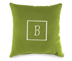 "B" Monogram Indoor/Outdoor Throw Pillow -Chic Furniture Store 810522209
