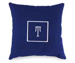 "T" Monogram Indoor/Outdoor Throw Pillow -Chic Furniture Store 810522319