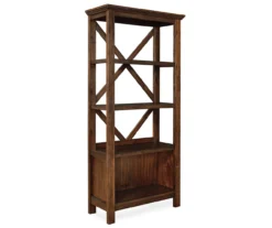 Baldridge 4-Shelf Bookcase