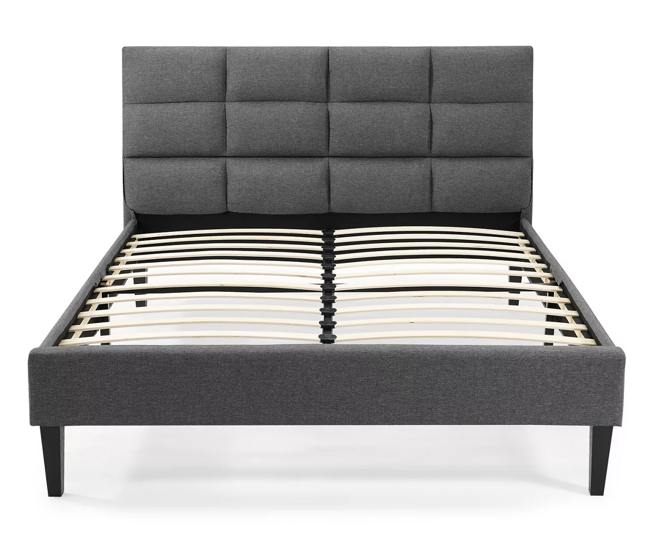 Orson Gray Full Upholstered Bed 4 Orson Gray Full Upholstered Bed - Image 2