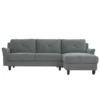 Hayward Gray Curved Arm Sectional -Chic Furniture Store 810524580