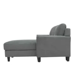 Hayward Gray Curved Arm Sectional -Chic Furniture Store 810524580 31