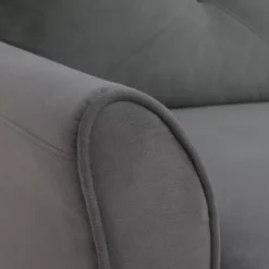 Hayward Gray Curved Arm Sectional -Chic Furniture Store 810524580 51