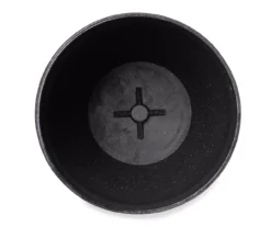 13.75" Green Speckle Glaze Plastic Planters, 2-Pack -Chic Furniture Store 810525064 4