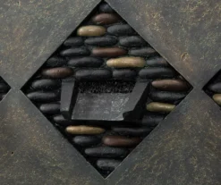 Pebbles 3-Spout LED Water Fountain -Chic Furniture Store 810525096 5