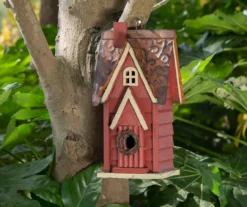 Red Cottage Birdhouse 16 Red Cottage Birdhouse -Chic Furniture Store 810525517 7