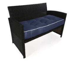Navy Blue 3-Piece Outdoor Wicker Cushion Set -Chic Furniture Store 810525538 1