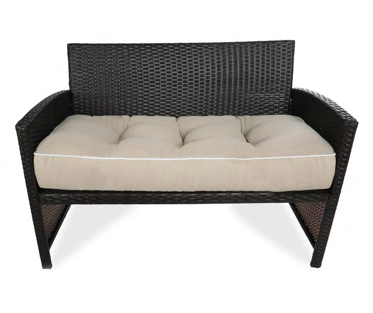 Linen 3-Piece Outdoor Wicker Cushion Set 7 Linen 3-Piece Outdoor Wicker Cushion Set - Image 5