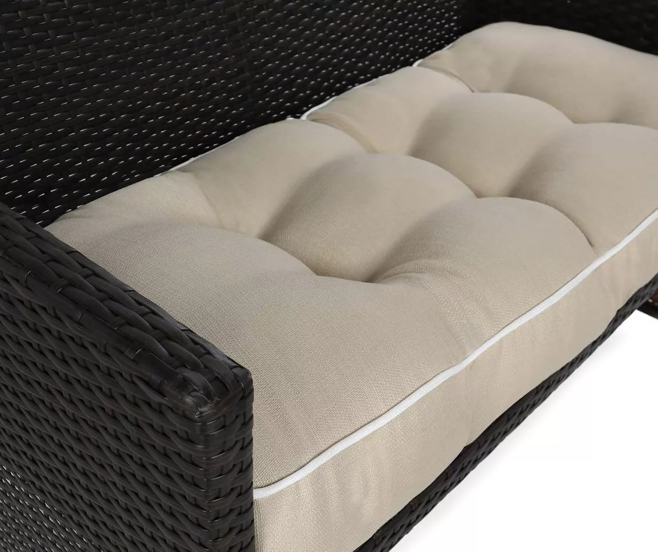 Linen 3-Piece Outdoor Wicker Cushion Set 10 Linen 3-Piece Outdoor Wicker Cushion Set - Image 8