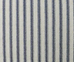 Navy Blue Tick Stripe 4-Piece Reversible Deluxe Outdoor Chair Cushions Set -Chic Furniture Store 810525547 9