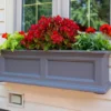 3' Fairfield Graphite Gray Window Box -Chic Furniture Store 810526439 1