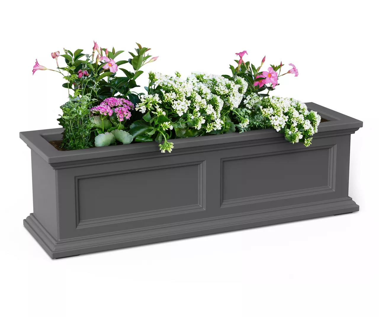 3' Fairfield Graphite Gray Window Box 4 3' Fairfield Graphite Gray Window Box - Image 2