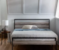 Brookside Metal & Wood Platform Bed