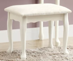 Antique White 2-Piece Mirror Vanity Set -Chic Furniture Store 810527351 4