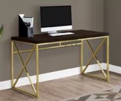Monarch Metal Computer Desk -Chic Furniture Store 810527353 1
