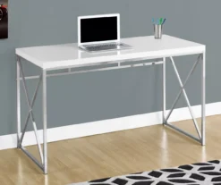 Monarch Metal Computer Desk -Chic Furniture Store 810527355 1
