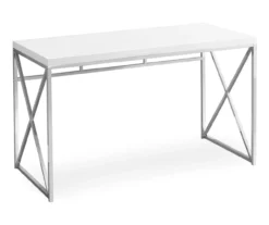 Monarch Metal Computer Desk -Chic Furniture Store 810527355 2