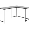 Monarch L-Shaped Metal Corner Desk