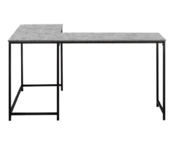 Monarch L-Shaped Metal Corner Desk 26 Monarch L-Shaped Metal Corner Desk -Chic Furniture Store 810527367 3