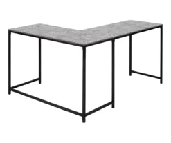Monarch L-Shaped Metal Corner Desk 27 Monarch L-Shaped Metal Corner Desk -Chic Furniture Store 810527367 6