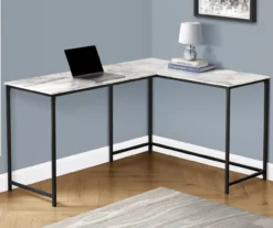 Monarch L-Shaped Metal Corner Desk 38 Monarch L-Shaped Metal Corner Desk -Chic Furniture Store 810527368 1