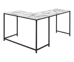 Monarch L-Shaped Metal Corner Desk 36 Monarch L-Shaped Metal Corner Desk -Chic Furniture Store 810527368 6