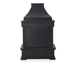 35.4" Heirloom Black Slate Wood Burning Patio Fireplace 19 35.4" Heirloom Black Slate Wood Burning Patio Fireplace -Chic Furniture Store 810527530 5
