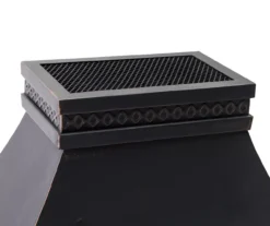 35.4" Heirloom Black Slate Wood Burning Patio Fireplace 21 35.4" Heirloom Black Slate Wood Burning Patio Fireplace -Chic Furniture Store 810527530 7