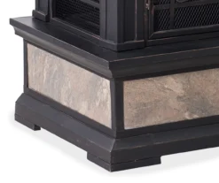 35.4" Heirloom Black Slate Wood Burning Patio Fireplace 23 35.4" Heirloom Black Slate Wood Burning Patio Fireplace -Chic Furniture Store 810527530 9