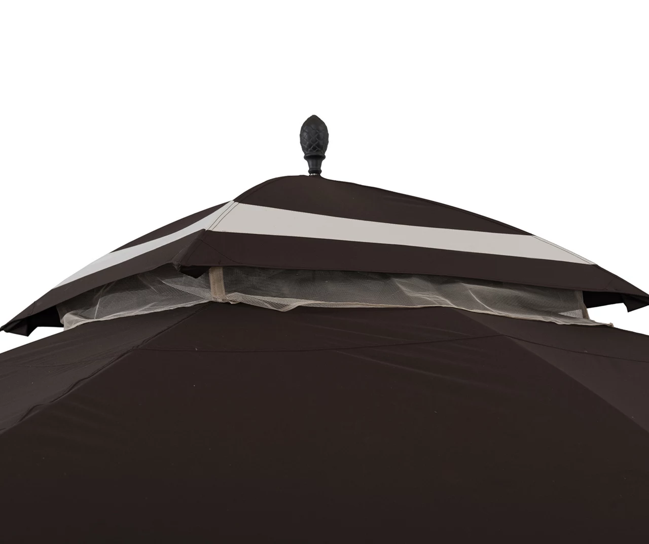Brown & Tan 2-Tier Gazebo, (10.5' X 13') 14 Brown & Tan 2-Tier Gazebo, (10.5' X 13') - Image 12