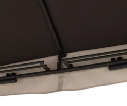 Brown & Tan 2-Tier Gazebo, (10.5' X 13') 21 Brown & Tan 2-Tier Gazebo, (10.5' X 13') -Chic Furniture Store 810527851 7