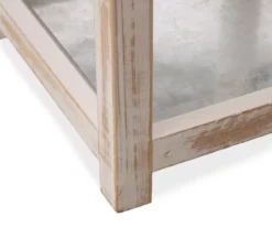 Whitewash Open Frame 2-Piece Candle Lantern Set -Chic Furniture Store 810528357 6