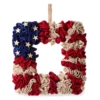 Americana Square Fabric Wreath 1 Americana Square Fabric Wreath -Chic Furniture Store 810529868 1