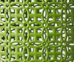 Green 2-Piece Metal Drum Garden Table Set 17 Green 2-Piece Metal Drum Garden Table Set -Chic Furniture Store 810531034 5