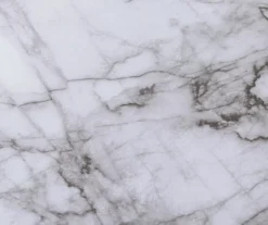 White Marble Look Computer Desk -Chic Furniture Store 810533362 3 1