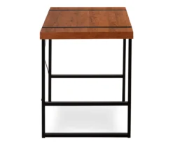 Cherry Wood Look Thick Panel Computer Desk -Chic Furniture Store 810533369 6