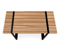 Brown Wood Look Thick Panel Computer Desk 14 Brown Wood Look Thick Panel Computer Desk -Chic Furniture Store 810533370 5